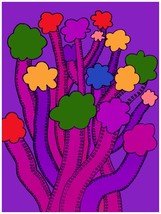 2103.Purple tree film strips Poster.Home interior design art.Office.Kitchen - £12.94 GBP+