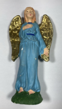Vintage Nativity Scene Figure Angel Paper Mache - £10.44 GBP