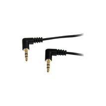 Startech MU1MMS2RA 1FT M/M RIGHT ANGLE STEREO AUDIO CABLE TO RIGHT ANGLE... - $28.57