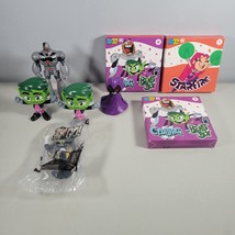 Teen Titans Go Toy Lot Action Figures and McDonalds Boxes - £15.49 GBP