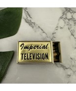 Vintage 60s Imperial Television Matches Box Mini Small Made in Sweden Pr... - $12.86