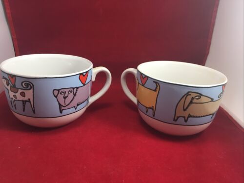 Primary image for Pair Of Ursula Dodge Good Dog Mugs