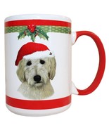 Golden Doodle Christmas Coffee Mug 15 oz E&amp;S Pets Dog Puppy Tea Cup Holiday - £15.57 GBP