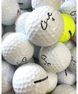 12 Near Mint AAAA Cut Used Golf Balls..Includes Asst. Models/White &amp; Som... - $26.00 CAD
