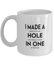 Golf Mugs I Made A Hole In One White-Mug  - £13.51 GBP