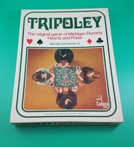 Vintage Cadaco TRIPOLEY Deluxe Edition mat / box with cards No. 111 , 1969 - $19.79