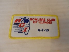 Bowlers Club of Illinois 4-7-10 Split Conversion Patch from the 90s Yell... - $10.00