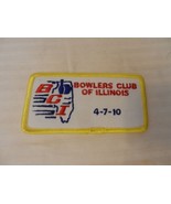 Bowlers Club of Illinois 4-7-10 Split Conversion Patch from the 90s Yell... - £7.85 GBP