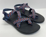 Chaco Z2 Classic Static Eclipse Blue Orange Womens 9 Sandals Outdoor Hiking - $20.57