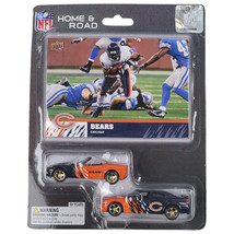 NFL Chicago Bears Home &amp; Road Die-cast Car 1:64 Scale - The Upper Deck 2... - $19.54