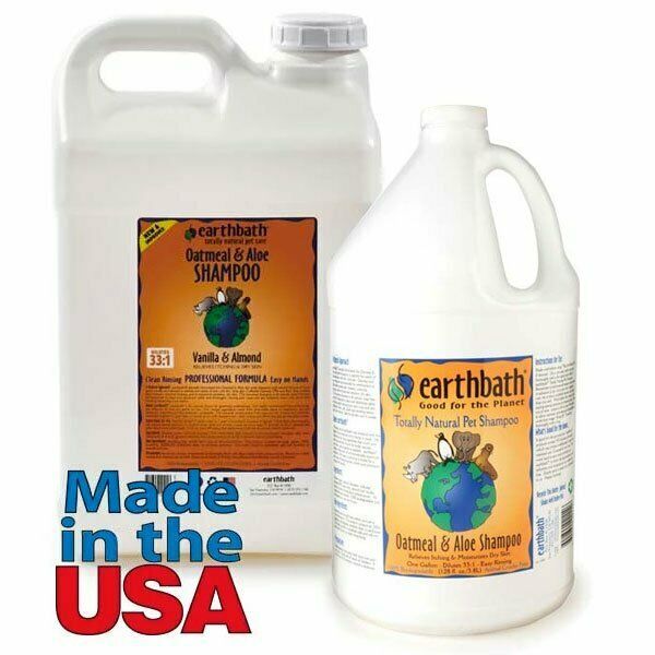 Dog Shampoo Moisturizing Healing Oatmeal Aloe Itchy Dryness Relief Choose Size