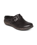 Aetrex Women's Libby Comfort Leather Clogs Cork Footbed Black Size 9.5, ... - $138.55
