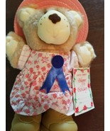 VINTAGE 1986 HATTIE FURSKIN BEAR DISTRIBUTED BY WENDY&#39;S OLD FASHIONED HA... - €12,84 EUR