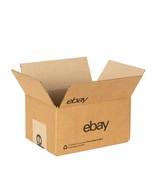 25 pk - 8" x 6" x 4" Boxes – Black eBay Corrugated Cardboard Packing Shipping - $20.00