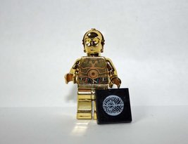 C3PO Chrome Droid Star Wars Minifigure - $6.00
