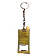 Benson &amp; Hedges VINTAGE 1980&#39;s Enamel Key Chain Bottle Opener ROMA - $9.99