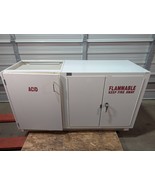New England Lab Mott Poly Lined Acid &amp; Flammable Vented Storage Cabinet ... - $1,665.00