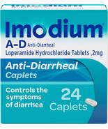 Imodium A-D Diarrhea Relief Caplets with Loperamide 24 Ct. exp 4/ 2027 - $24.51 CAD