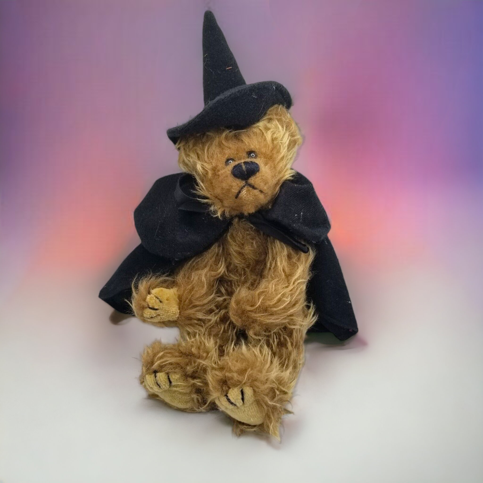 Teddy Bear Witch Toy Plush TY Attic Treasure ESMERELDA Halloween Stuffed Animal Attic