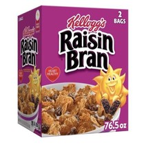 Raisin Bran (76.5 Oz., 2 Pk.) Great Price Shipping The Same Day - $14.35