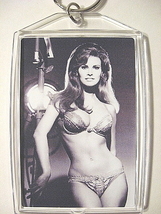 Raquel Welch Key Chain Keychain Ring Bikini Bedazzled - £6.28 GBP