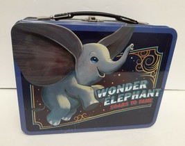 Disney DUMBO Wonder Elephant Soars to Fame Tin Metal Lunch Box Discontinued - £39.26 GBP