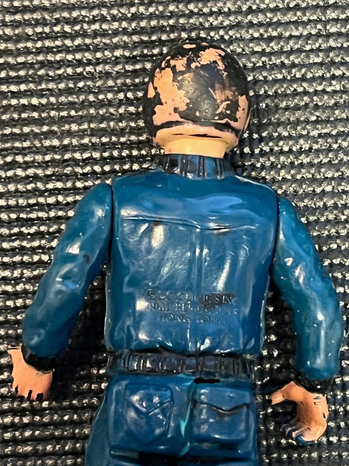 Remco DC Comics Sgt Rock Airman Action Figure Blue Hong Kong Vintage 1982 Item image 5