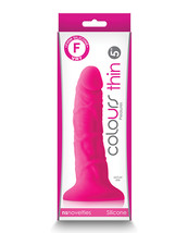 Colours Pleasures 5&quot; Thin Dildo - Pink - £15.41 GBP