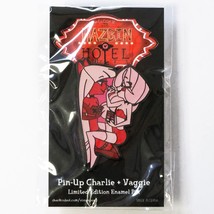 Hazbin Hotel Pin-Up Charlie + Vaggie Limited Edition Enamel Pin Vivziepop - £79.92 GBP