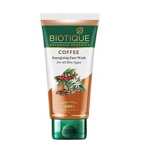 Biotique Coffee Energizing Face Wash for All Skin Types, 150ml (Pack of 1) E658 - £8.71 GBP