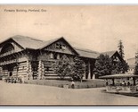 Forestry Building Portland OR Oregon UNP DB Postcard Z10 - £3.07 GBP