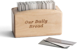 Dayspring - Our Daily Bread Wood Promise Box - 240 Promises from the Wor... - $34.48
