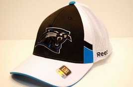 Carolina Panthers Reebok NFL Football Pro Flex Stretch Fit Cap Hat L/XL - £17.15 GBP