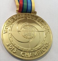2013 WORLD BASEBALL CLASSIC GOLD MEDAL w Ribbon Dominican Republic USA R... - $34.99
