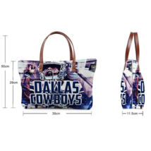 Dallas Cowboys Super Bowl Team Shoulder Tote Bag Handbag - £30.39 GBP
