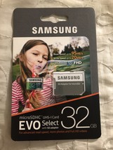 Samsung (MB-ME32GA/AM) 32GB 95MB/s (U1) Micro Sdhc Evo Select Memory Card - £10.35 GBP