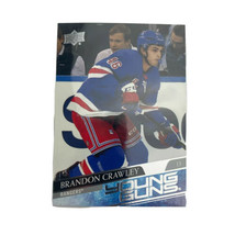 Brandon Crawley Young Guns 2020-21 Upper Deck Series 2 #464 Rookie Card NHL - £3.89 GBP