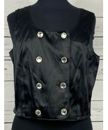 Classiques Entier Women&#39;s Sleeveless Blouse Size Large Jeweled Button Up... - $442.16 MXN