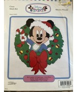 Disney Babies Mickey Wreath (Christmas) Cross Stitch Kit 32023 New In Pa... - £21.43 GBP