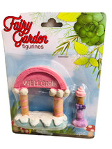 Fairy Garden Arcade Miniature Ice Cream Fugurines 2 pc Home Sweet Home-A... - $14.73