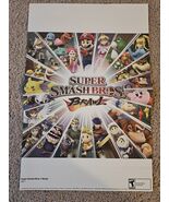 Affiche double face Super Smash Bros Brawl/Super Paper Mario 15,5 x 11,5... - $274.61 MXN