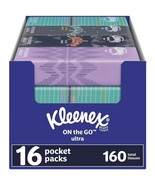 On-The-Go Facial Tissues, 16 On-The-Go Packs, 10 per Box Kleenex (160 To... - $22.21 CAD
