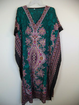 Women&#39;s Multi Color Handmade Flowing Traditional African Bubu Gown With ... - $17.00