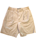 TIMBERLAND - Men&#39;s KHAKI - Pleated Beige Size 35 - 100% Cotton Shorts - €14,31 EUR