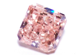 1.01ct Pink Diamond - Natural Loose Fancy Orangy Pink GIA Certified Radiant SI2 - £31,469.32 GBP