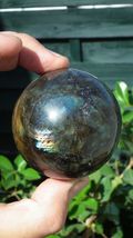 Labradorite sphere from Madagaskar // 62 mm sphere - $35.63