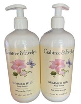 Crabtree &amp; Evelyn Summer Hill Body Lotion 16.9 oz X 2 - £40.06 GBP