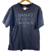 Harley Davidson T Shirt Size Large Mens Horny Toad Temple Texas Black Y2... - £34.79 GBP