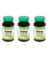 3 Bottles People’s Choice Energy 63 Tablets Guarana Green Tea Ginseng st... - $309.46 MXN