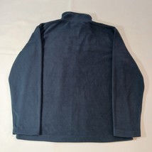 Due North Canada Men L Blue Full Zip Mock Neck Fleece Tourist Sweatshirt Jacket image 14